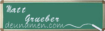 Matt Grueber Visitenkarte